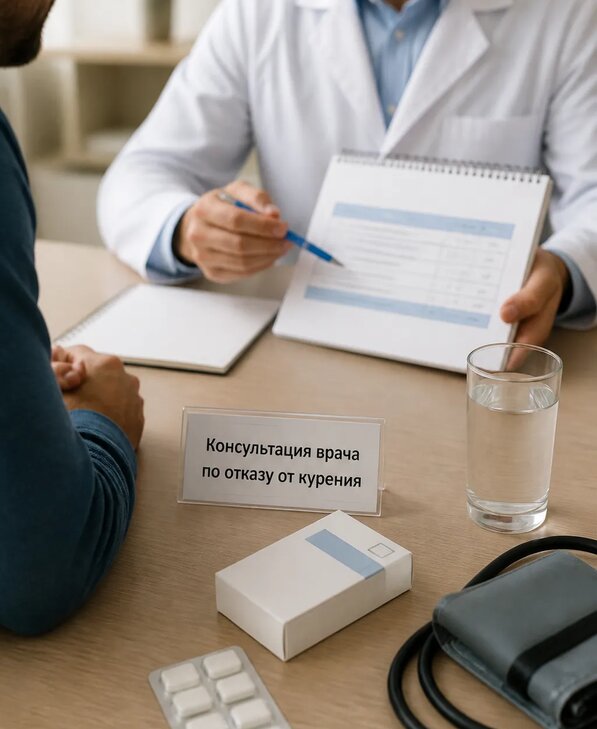 Консультация врача по отказу от курения для взрослых в Тобольске